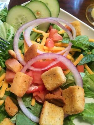 Very fresh, great honey mustard dressing!