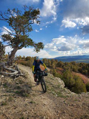 Bike Packing around Lander