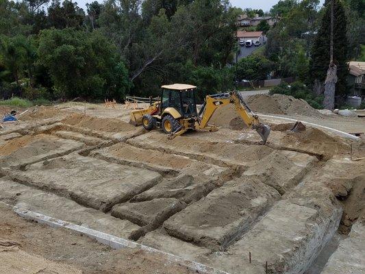 The beginning, Foundation of a house