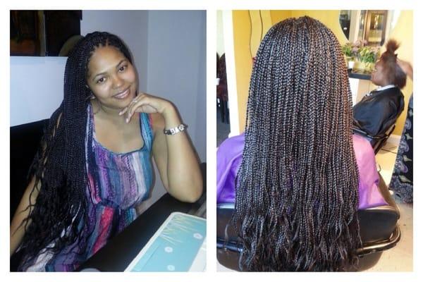 Box braids by Lezlee