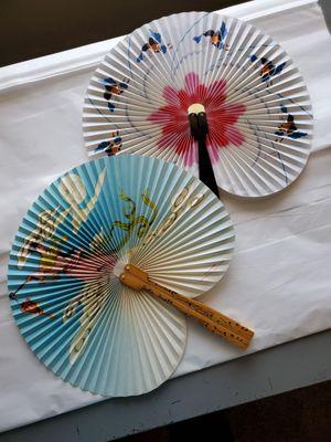 Beautiful hand fans