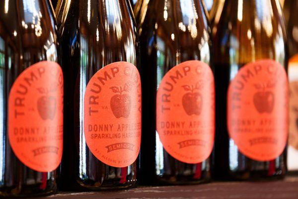 Donny Appleseed sparkling hard cider