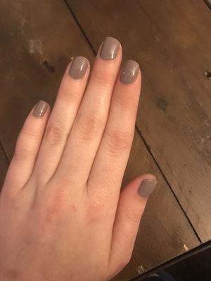 Happy with my manicure