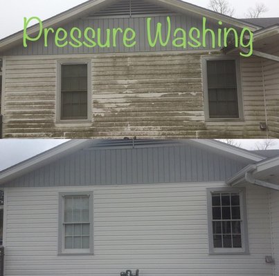 Pressure washing available!