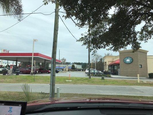 Gate gas station by Laquinta has Best Bean coffee.