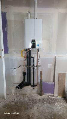 Navien tankless water heater installation