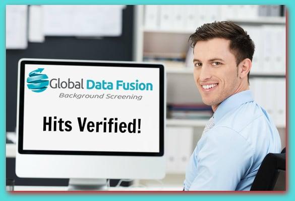 Global Data Fusion Background Screening