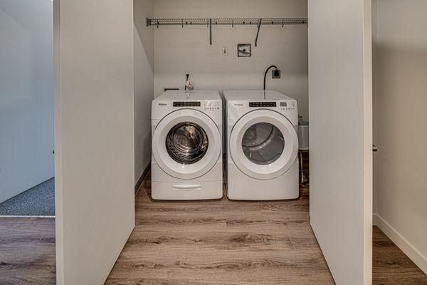 In-unit Washer and Dryer