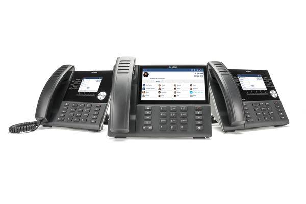 Mitel 6900 series phones are included with Convergence Hosted Voice Plans