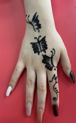 Girls Henna Design