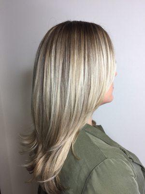 Balayage mixed with Baby-Lytes