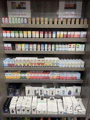 Vape juice selection!!