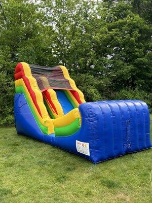 Inflatable slide