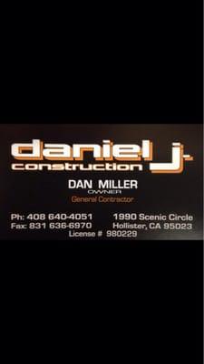 Daniel J Construction