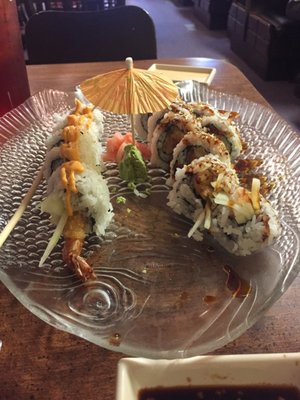 Crunchy Shrimp & Tempura Sushi Roll..... Delicious