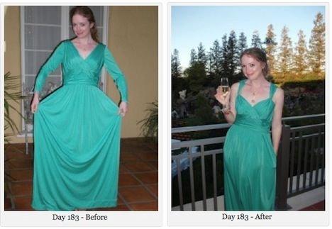 Prom dresses. a little more before and after.