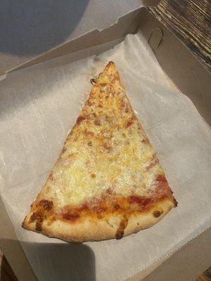 A slice of Cheese Pizza