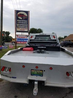 We build steel truck beds for most trucks