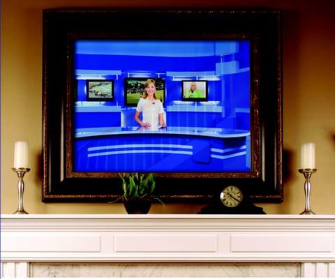 Samsung 55" LED HD Mirror TV.