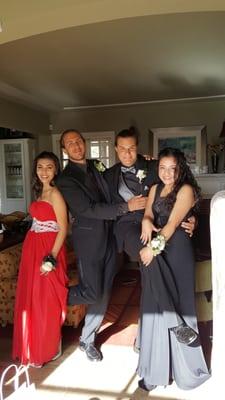 Her red dress came out great for being last minute! Thank you! Helix Prom