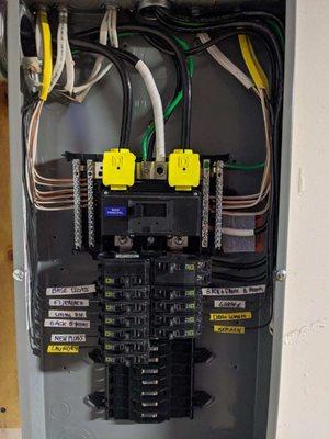 A panel upgrade we have done!