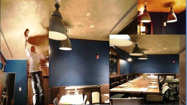 Faux Finishes NYC Restaurant