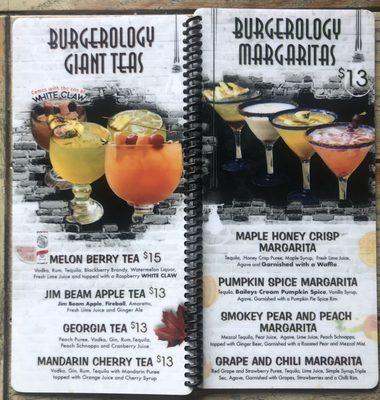 Cocktail Menu