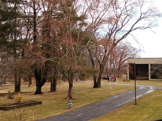 Our backyard - Cushing Memorial Park