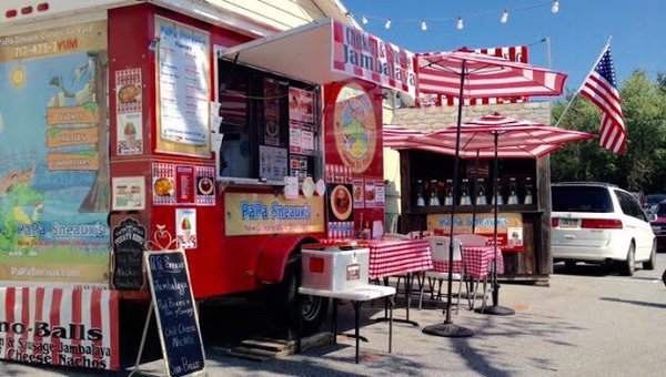 PaPa Sneaux - SnoBalls & Cajun Food!  Chicken & Sausage Jambalaya, Red Beans & Rice, Gumbo!