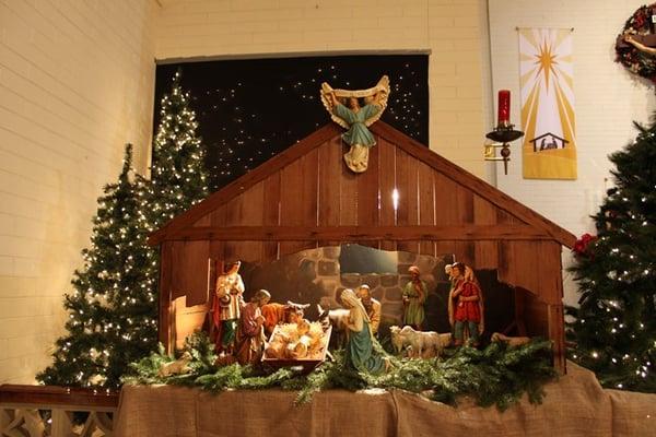 Christmas creche 2015