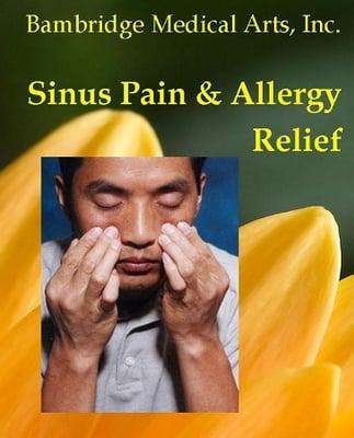 Learn how to treat your sinus pain and allergies using Chinese acupressure.