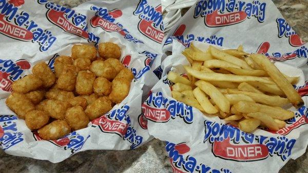 Tots and fries