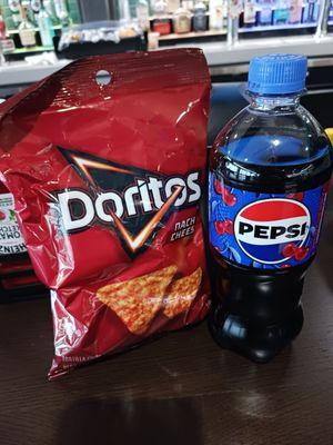 Doritos & Cherry Pepsi