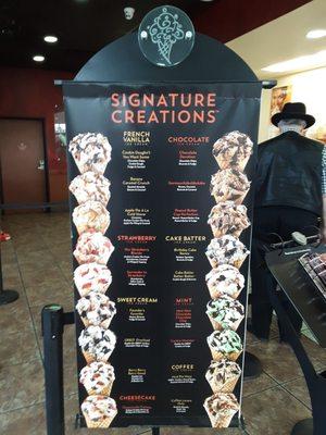 "Signature Creation" Menu