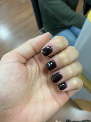 Gel manicure