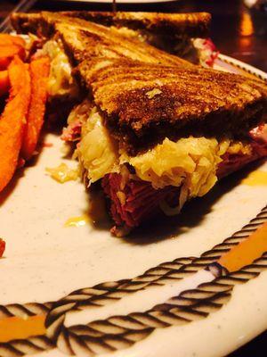 The Rueben. Up close and personal.