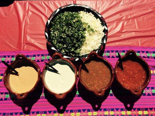 Salsas from Organic produce!!! Unbeatable Flavor!