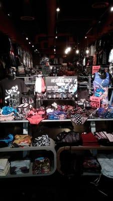 Interior of Hot Topic