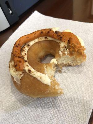 Pumpkin spice donut