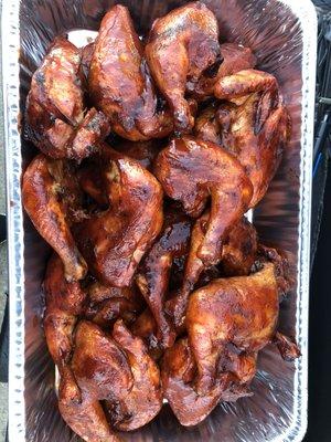 BBQ Chicken quarters