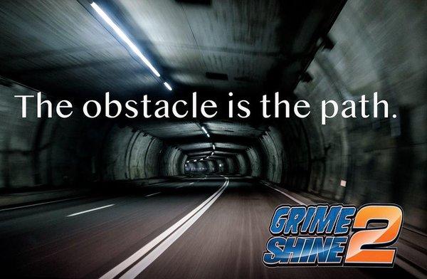 The obstacle is the path.