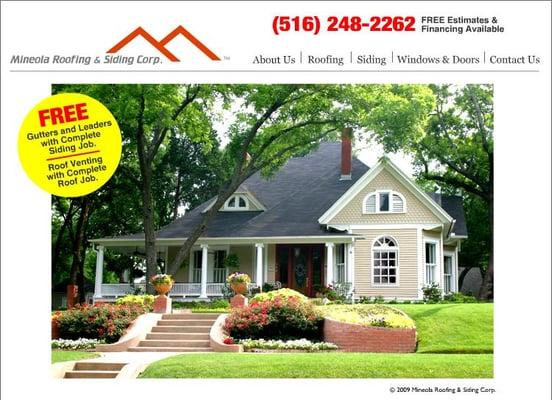 Mineola Roofing & Siding Corp