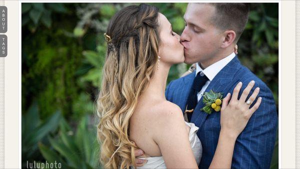 Waterfall braid, beautiful balayage, layers on long hair. Bridal Hair and Make up by Jennifer.