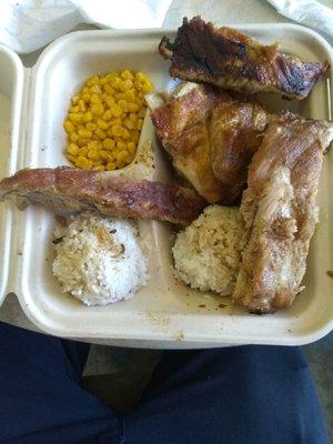 Large combo plate