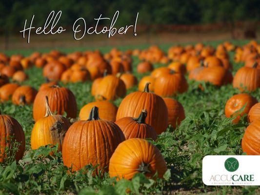 Accu-Care Cremation & Funeral Services - Hello October!