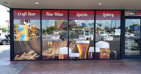 Retail Window Graphics - Costa Mesa, CA