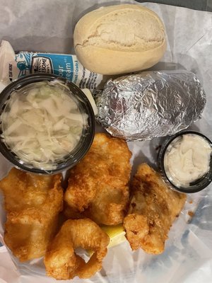 Friday Fish Dinner Take Out