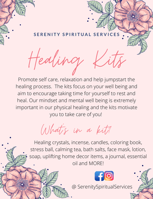 Customized Healing Self Care Kits - $80