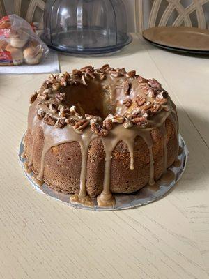 Pecan Bourbon Poundcake