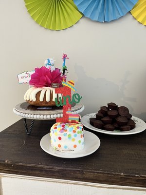 Fiesta Bundt Cake-White Chocolate Raspberry